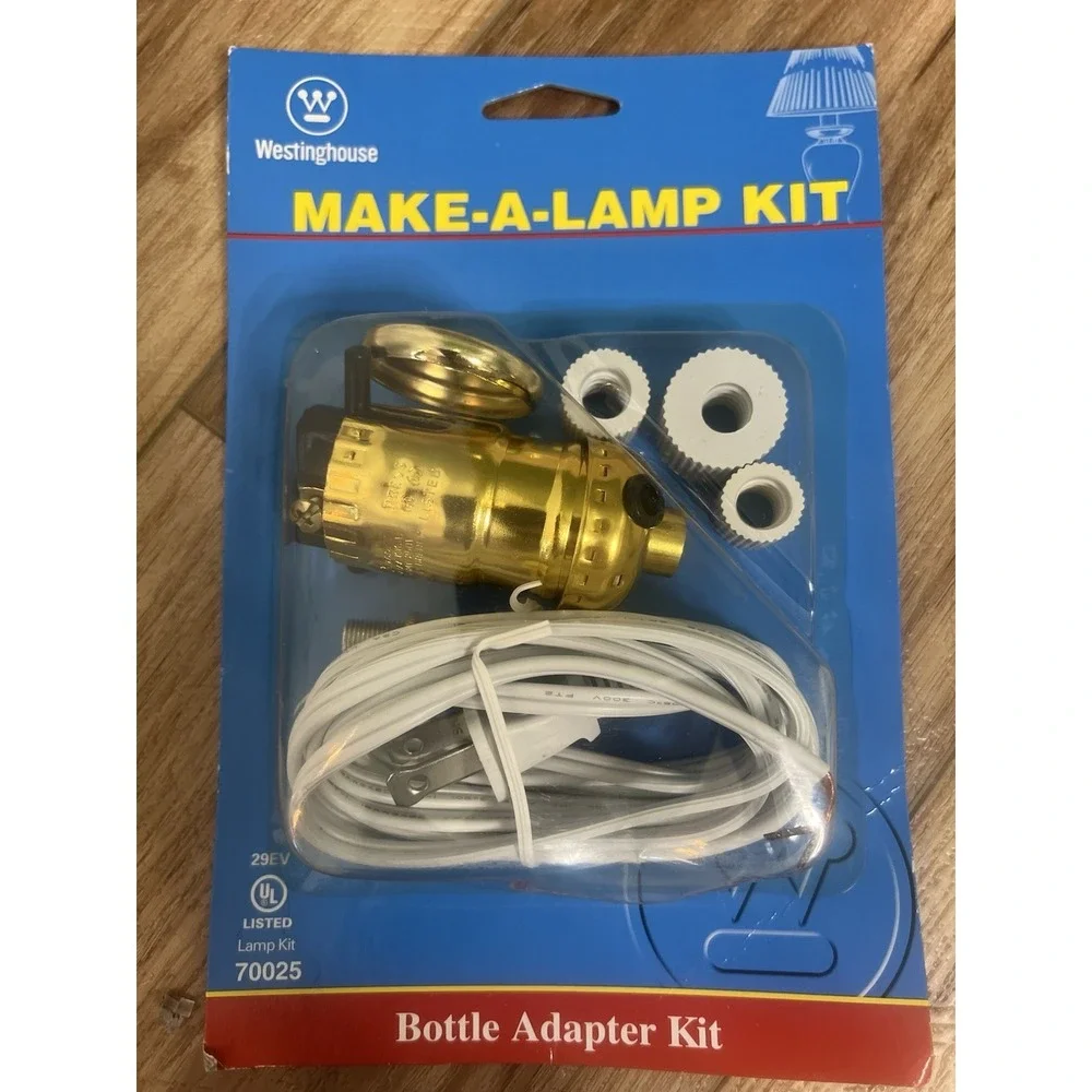 New In Box Westinghouse Make‎ A Lamp Kit Bottle Adapter Kit